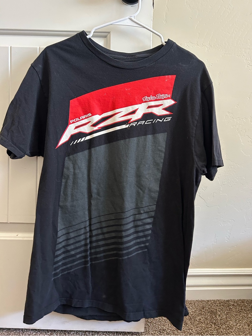 Racing Graphic Tee - Black & Red